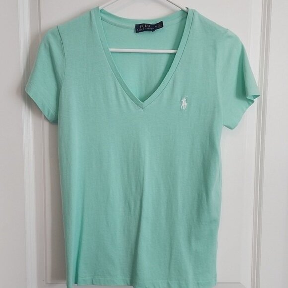 Polo Ralph Lauren Tops - Polo by Ralph Lauren v-neck tshirt size medium